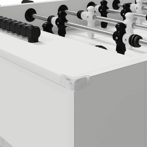 VidaXL Stół do futbolu 2 pcs Biały 146,5 x 74 x 85 cm