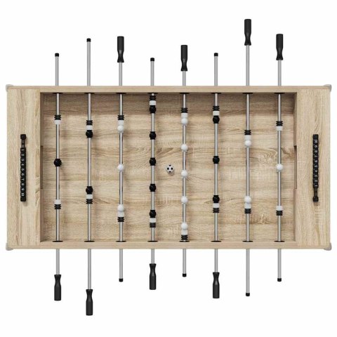 VidaXL Stół do futbolu 2 pcs Dąb Sonoma 146,5 x 74 x 85 cm