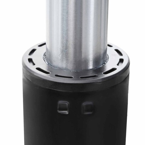 CYLINDER GAZOWY DO KRZESŁA BIUROWEGO CZARNY 18,5CM ŻELAZO