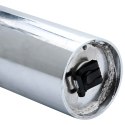 CYLINDER GAZOWY DO KRZESŁA BIUROWEGO CHROM 18,5CM ŻELAZO