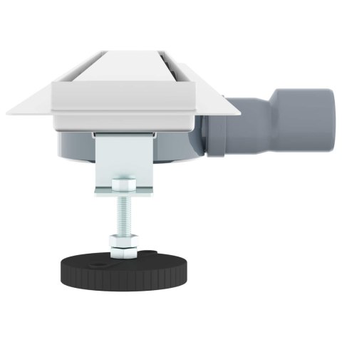 ODPŁYW PRYSZNICOWY2W1 Z SYFONEM 360° SREBRNY 90CM