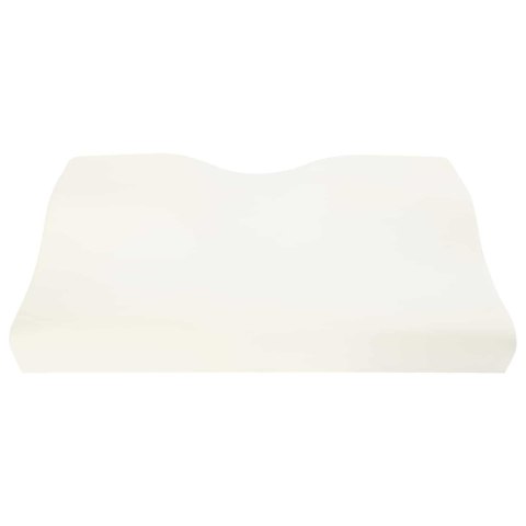 PODUSZKA Z PODUSZKĄ BIAŁY 60X34X11CM POLIESTER