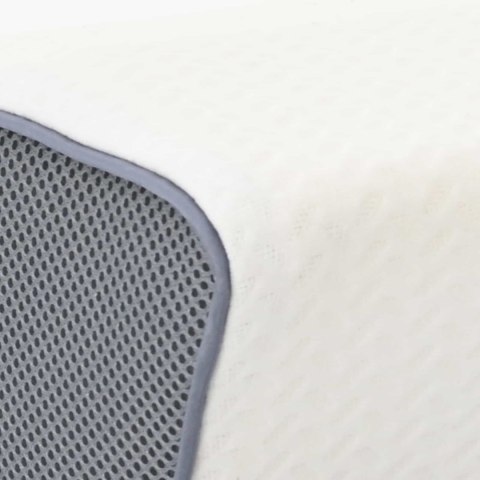 PODUSZKA Z PODUSZKĄ BIAŁY 60X34X11CM POLIESTER