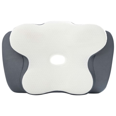 VidaXL Poduszka z poduszką Biały 60 x 37 x 13 cm Poliester