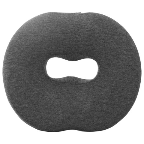 VidaXL Poduszka z poduszką Ciemnoszary 42 x 37 x 8 cm bawełna