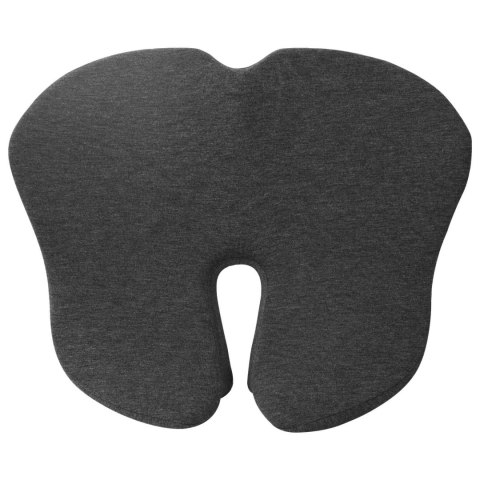 VidaXL Poduszka z poduszką Ciemnoszary 50 x 43 x 10 cm bawełna