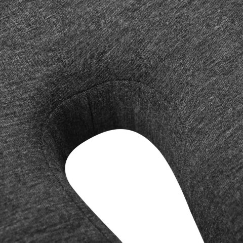 VidaXL Poduszka z poduszką Ciemnoszary 50 x 43 x 10 cm bawełna