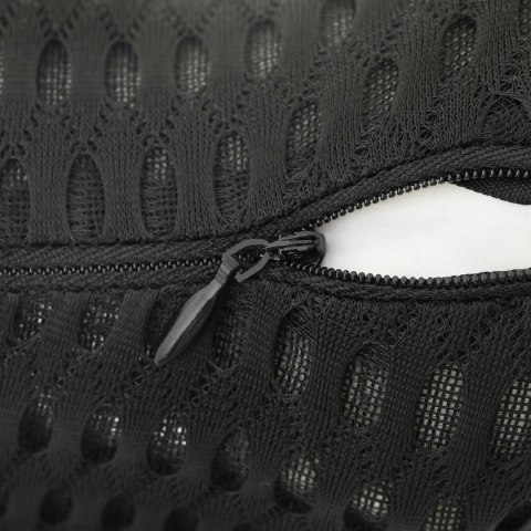 VidaXL Poduszka z poduszką Czarny 31 x 23 x 14 cm 4D Siateczka