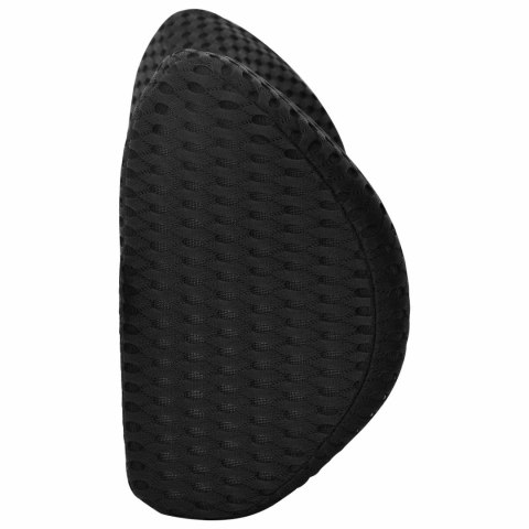 PODUSZKA Z PODUSZKĄ CZARNY 47X24X13CM 4D SIATECZKA