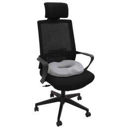 VidaXL Poduszka z poduszką Jasnoszary 42 x 37 x 8 cm bawełna