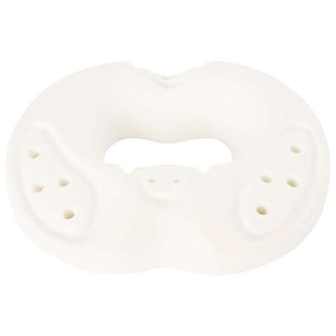 PODUSZKA Z PODUSZKĄ JASNOSZARY 42X37X8CM BAWEŁNA