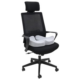 VidaXL Poduszka z poduszką Jasnoszary 50 x 43 x 10 cm bawełna