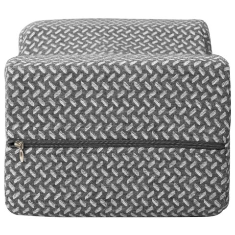 VidaXL Poduszka z poduszką Szary 26 x 21 x 15 cm Poliester