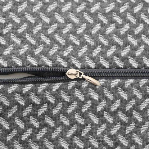 VidaXL Poduszka z poduszką Szary 26 x 21 x 15 cm Poliester