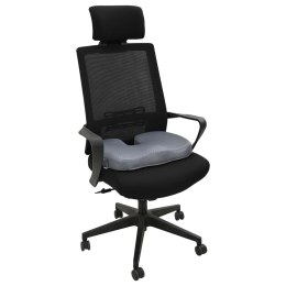 VidaXL Poduszka z poduszką Szary 46 x 38 x 8 cm Siatka