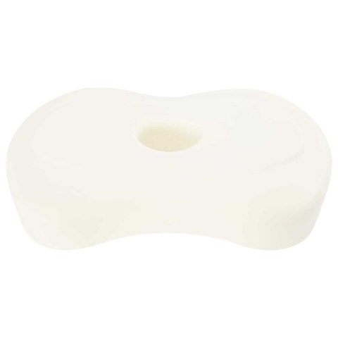 PODUSZKA Z PODUSZKĄ SZARY 55X36X10CM POLIESTER