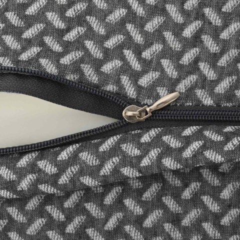 VidaXL Poduszka z poduszką Szary 59 x 38 x 14 cm Poliester