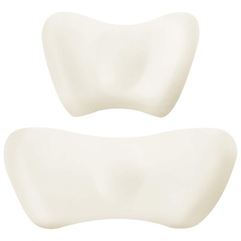 PODUSZKA Z PODUSZKĄ Z REGULACJĄ 2 SZT SZARY 4D SIATECZKA