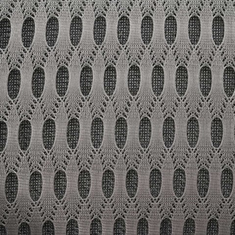 PODUSZKA Z PODUSZKĄ Z REGULACJĄ 2 SZT SZARY 4D SIATECZKA