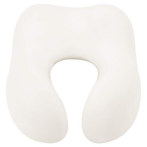 VidaXL Poduszka z poduszką Z regulacją Czarny 28 x 25 x 14 cm Aksamit