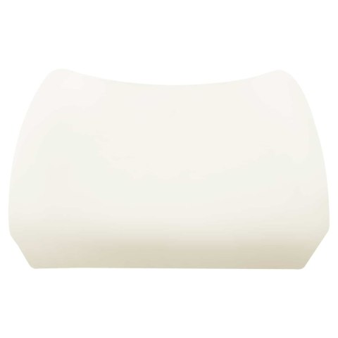 VidaXL Poduszka z poduszką Z regulacją Czarny 34 x 31.5 x 12 cm Siatka