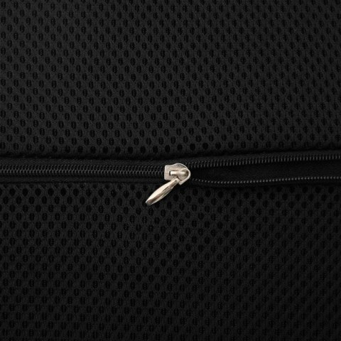 VidaXL Poduszka z poduszką Z regulacją Czarny 34 x 31.5 x 12 cm Siatka