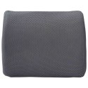 VidaXL Poduszka z poduszką Z regulacją Szary 34 x 31.5 x 12 cm Siatka