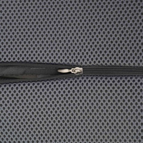 VidaXL Poduszka z poduszką Z regulacją Szary 34 x 31.5 x 12 cm Siatka