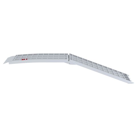 RAMPA ZAŁADUNKOWA SREBRNY 230X44X13CM ALUMINIUM