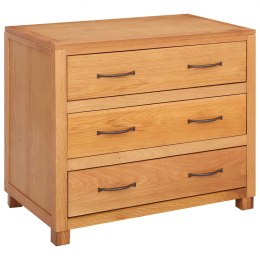 VidaXL Szafkowy z szufladą Brązowy Materiał drewnopochodny