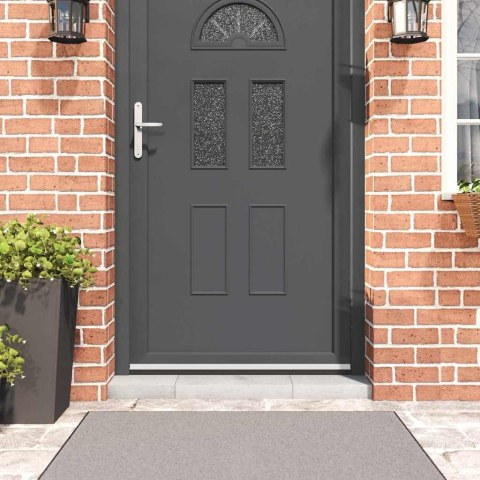 VidaXL Szczotki uszczelniające do drzwi samoprzylepne 2 pcs Biały