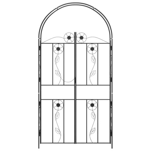 ŁUK OGRODOWY GŁADKI CZARNY