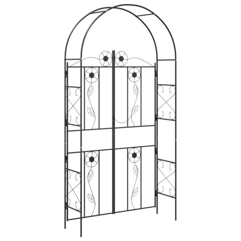 ŁUK OGRODOWY GŁADKI CZARNY