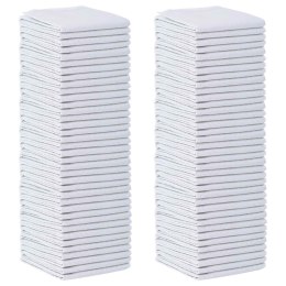 VidaXL Podkład treningowy dla zwierząt Gładki 100 pcs 60 x 45 cm