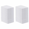VidaXL Podkład treningowy dla zwierząt Gładki 100 pcs 60 x 60 cm