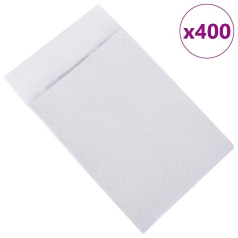 VidaXL Podkład treningowy dla zwierząt Gładki 400 pcs 60 x 60 cm