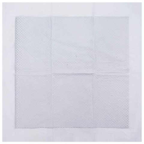 VidaXL Podkład treningowy dla zwierząt Gładki 400 pcs 60 x 60 cm