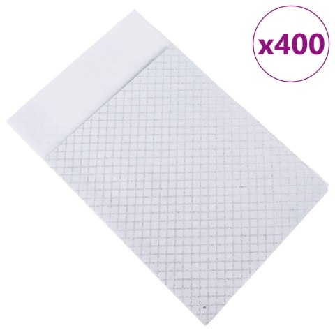 VidaXL Podkład treningowy dla zwierząt Gładki 400 pcs 90 x 60 cm
