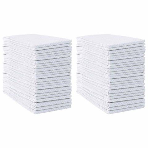 VidaXL Podkład treningowy dla zwierząt Gładki 50 pcs 120 x 80 cm