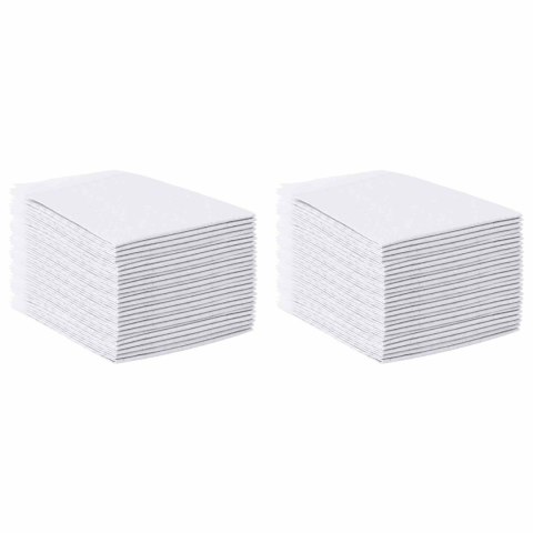 VidaXL Podkład treningowy dla zwierząt Gładki 50 pcs 45 x 33 cm