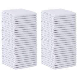 VidaXL Podkład treningowy dla zwierząt Gładki 50 pcs 60 x 45 cm