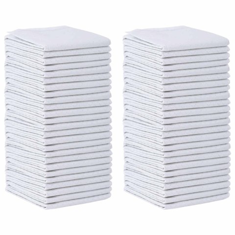 VidaXL Podkład treningowy dla zwierząt Gładki 50 pcs 60 x 45 cm