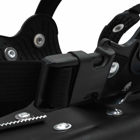 VidaXL Rakiety śnieżne 3 w 1 z kijami trekkingowymi Niebieski 30 cali