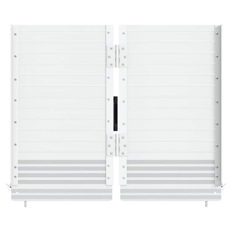 VidaXL Rampa dla wózka inwalidzkiego Srebrny 62 x 73 x 5 cm Aluminium