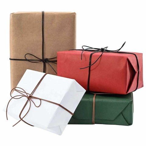 VidaXL Sznur skórzany Brązowy Ø1,5 mm x 10 m Skóra