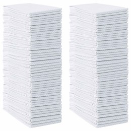 VidaXL Podkład treningowy dla zwierząt Gładki 100 pcs 120 x 80 cm