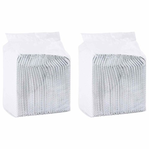 VidaXL Podkład treningowy dla zwierząt Gładki 100 pcs 120 x 80 cm