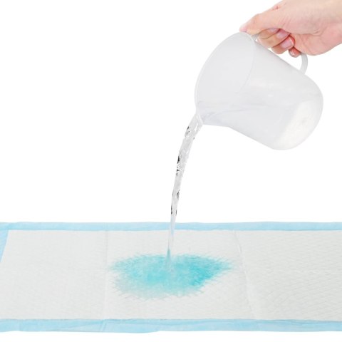 VidaXL Podkład treningowy dla zwierząt Gładki 100 pcs 45 x 33 cm