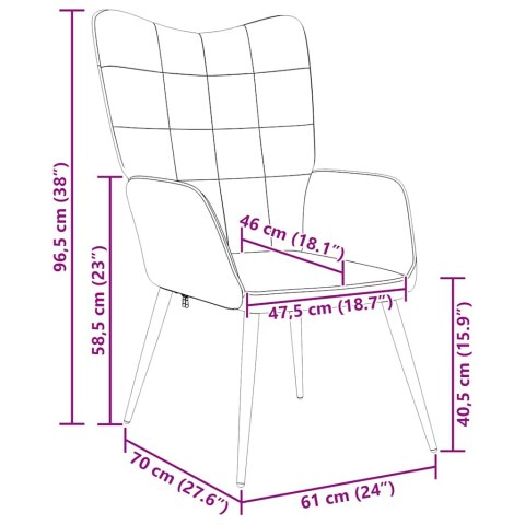 FOTEL MUSZTARDOWY OBITY TKANINĄ
