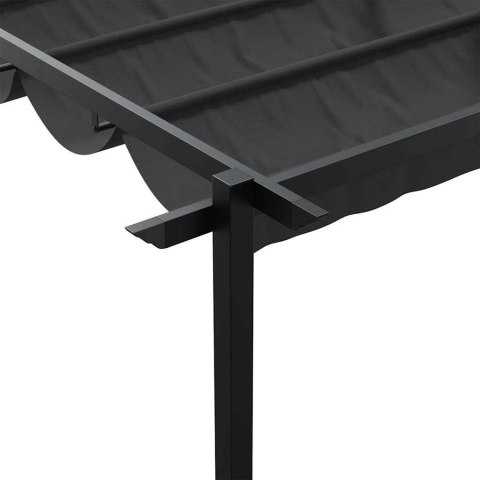 VidaXL Altana Montowana na Ścianie Antracyt Stal